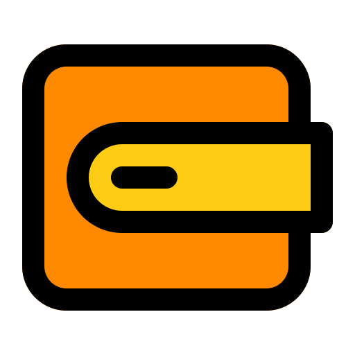 Wallet Generic Outline Color icon