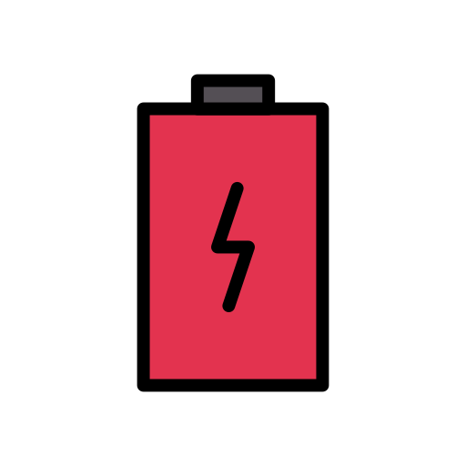 Charging Vector Stall Lineal Color icon