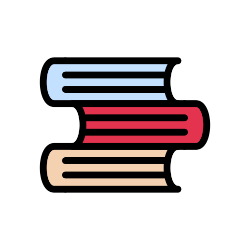 Books Vector Stall Lineal Color icon
