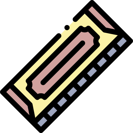 Harmonica Detailed Rounded Lineal color icon
