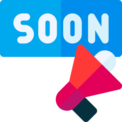Coming soon Basic Rounded Flat icon