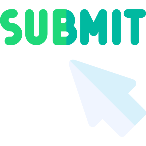 Submit Basic Rounded Flat icon