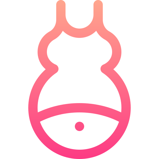 el embarazo Basic Gradient Lineal color icono