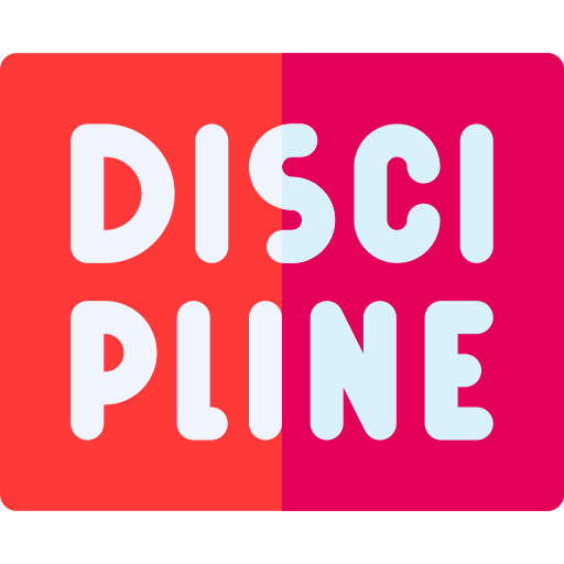 dyscyplina Basic Rounded Flat ikona