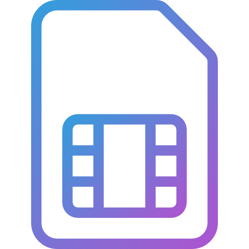 Sd card Dreamstale Gradient icon