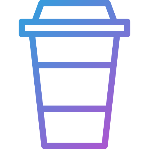 커피 컵 Dreamstale Gradient icon