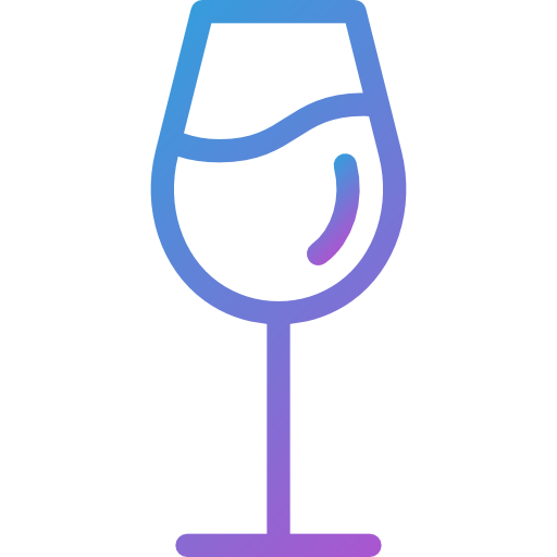 Wine glass Dreamstale Gradient icon