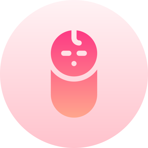 Infant Basic Gradient Circular icon