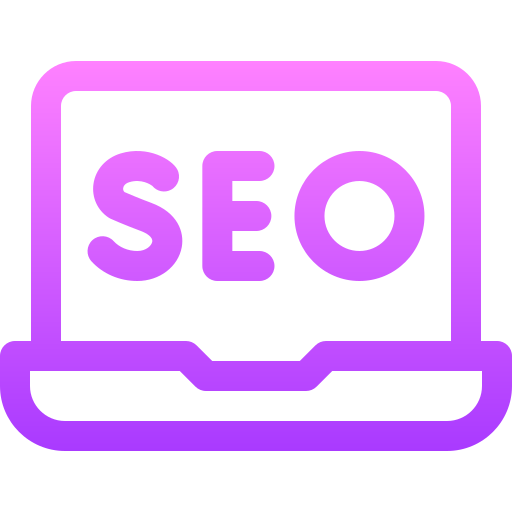 Seo Basic Gradient Lineal color icon