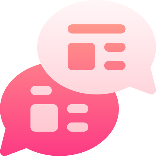 konversation Basic Gradient Gradient icon