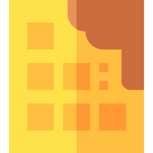 gofre Basic Straight Flat icono