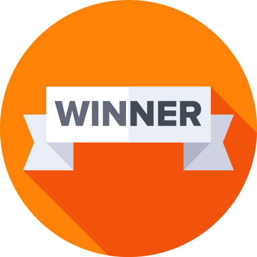 Winner Flat Circular Flat icon