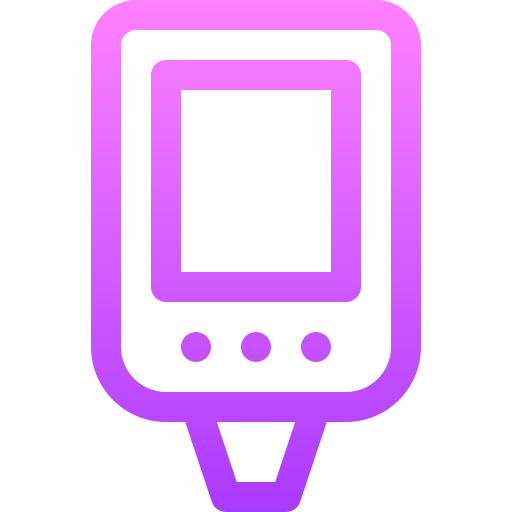 공기 통합 다이브 컴퓨터 Basic Gradient Lineal color icon