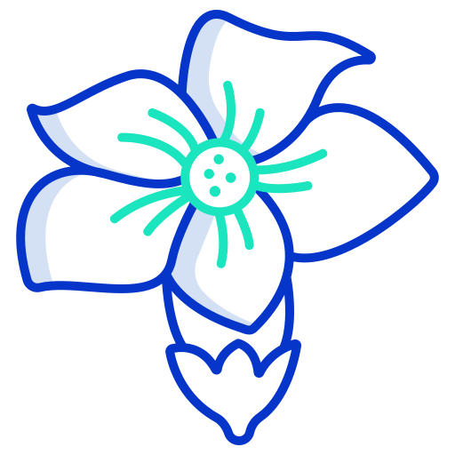 Flower Icongeek26 Outline Colour icon