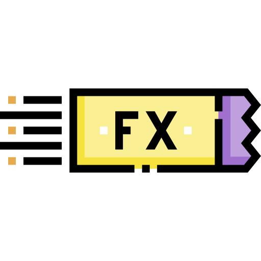 Fx Detailed Straight Lineal color icon