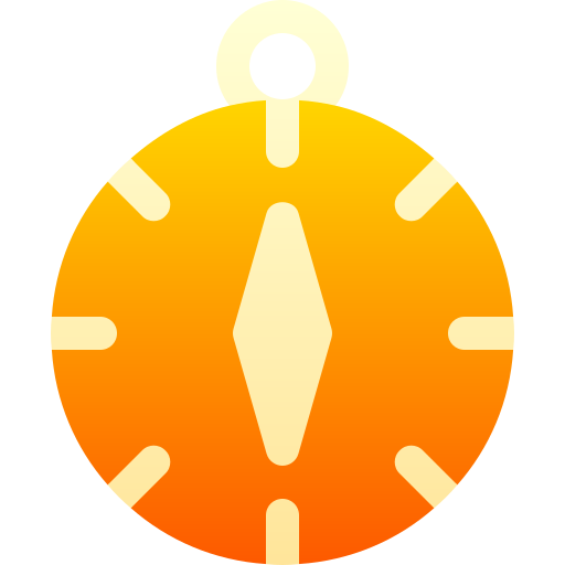 Compass Basic Gradient Gradient icon