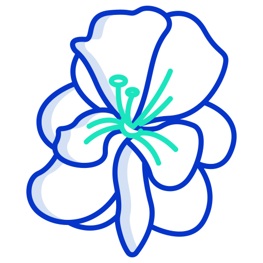 Flower Icongeek26 Outline Colour icon