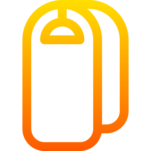trockenbeutel Basic Gradient Lineal color icon