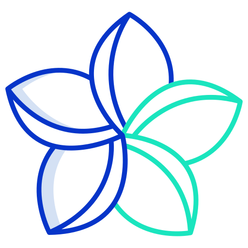 Plumeria Icongeek26 Outline Colour icon