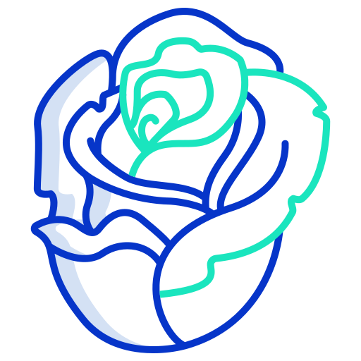 Rose Icongeek26 Outline Colour icon