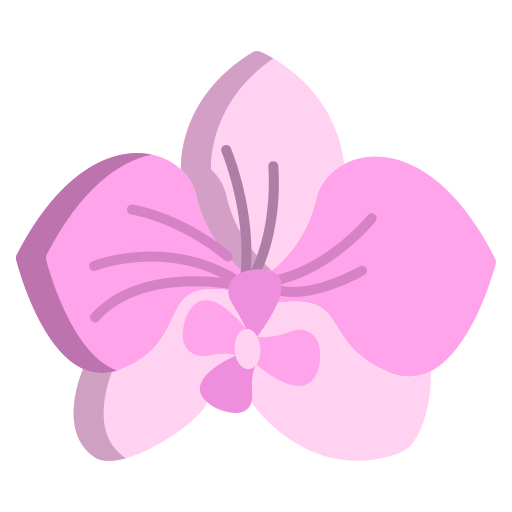 Орхидея Icongeek26 Flat иконка