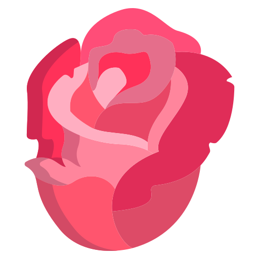 rosa Icongeek26 Flat icono