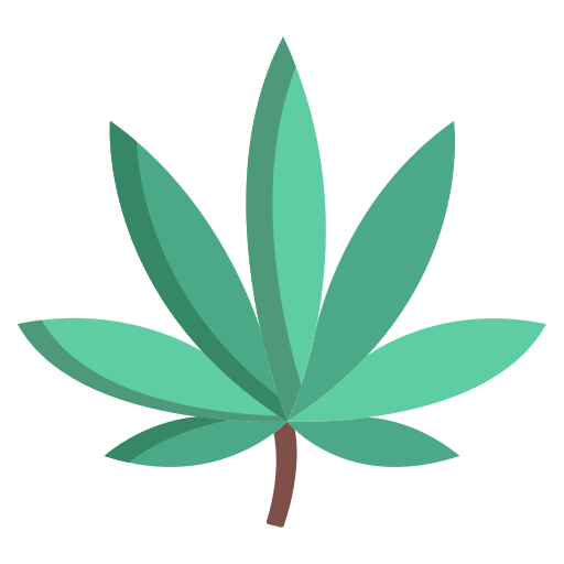 Cannabis Icongeek26 Flat icon