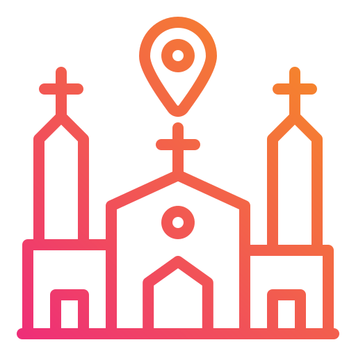 Church Mangsaabguru Lineal Gradient icon