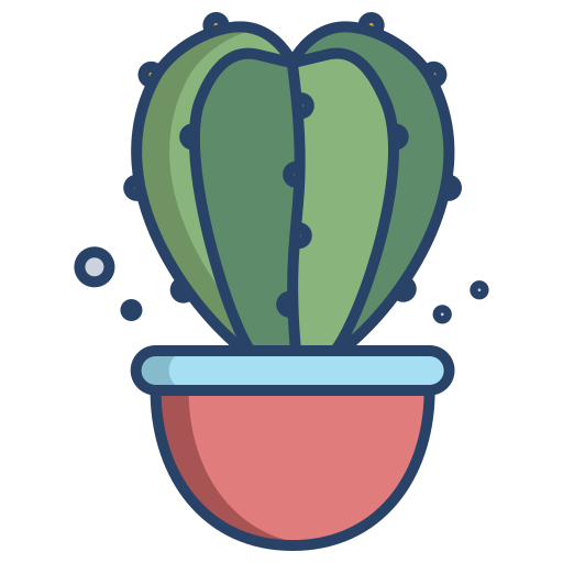 cactus Icongeek26 Linear Colour icono