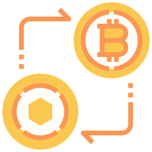 Bitcoin Linector Flat icon