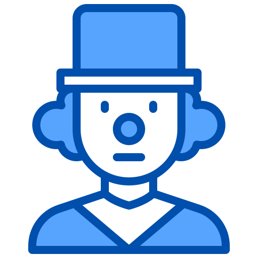 Clown xnimrodx Blue icon
