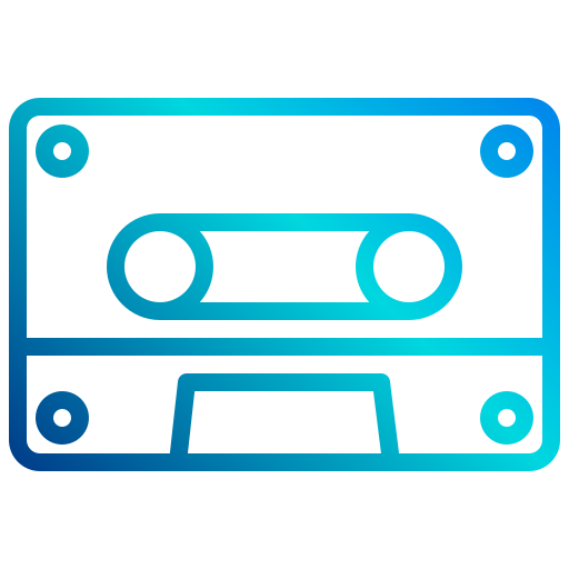 Cassette xnimrodx Lineal Gradient icon