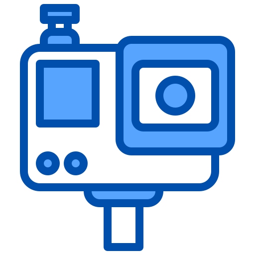 Action camera xnimrodx Blue icon