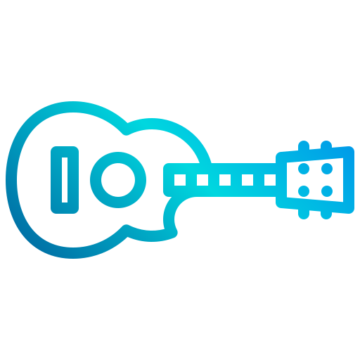 guitarra xnimrodx Lineal Gradient Ícone