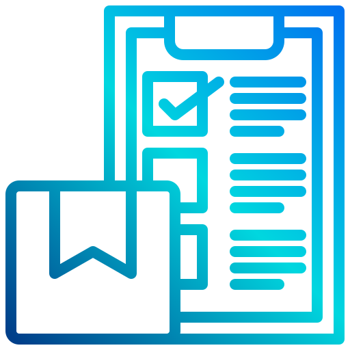 lista de verificación xnimrodx Lineal Gradient icono