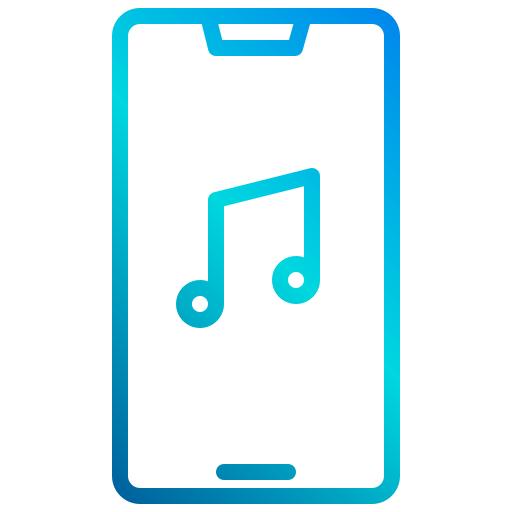 음악 앱 xnimrodx Lineal Gradient icon