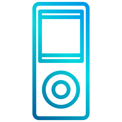 Музыкальный проигрыватель xnimrodx Lineal Gradient иконка