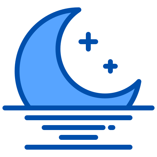 księżyc xnimrodx Blue ikona