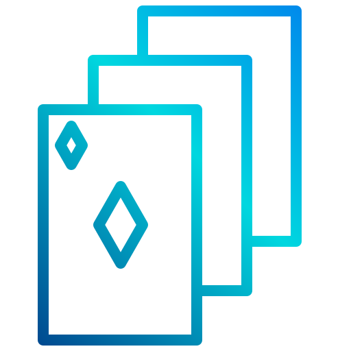 ポーカー xnimrodx Lineal Gradient icon