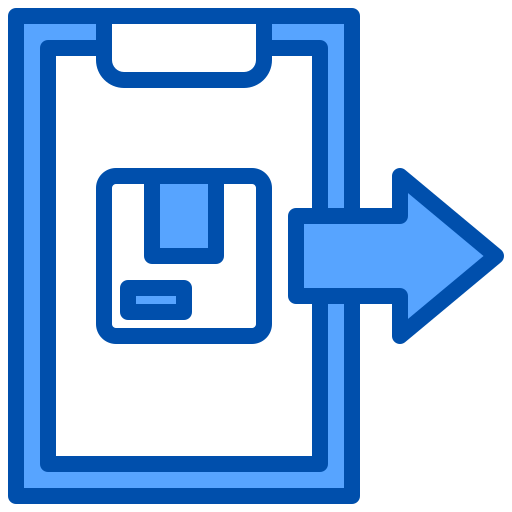 papierkram xnimrodx Blue icon