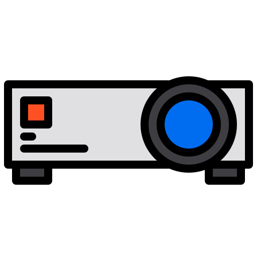 projektor xnimrodx Lineal Color ikona