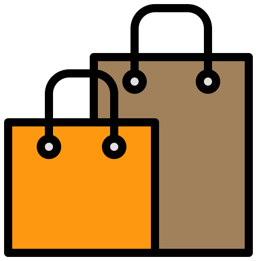 torba na zakupy xnimrodx Lineal Color ikona
