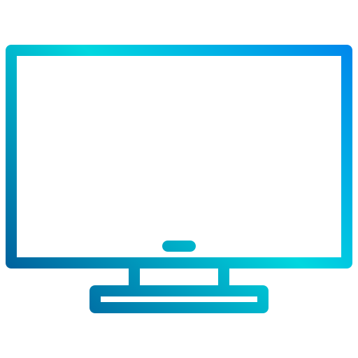 televisión xnimrodx Lineal Gradient icono