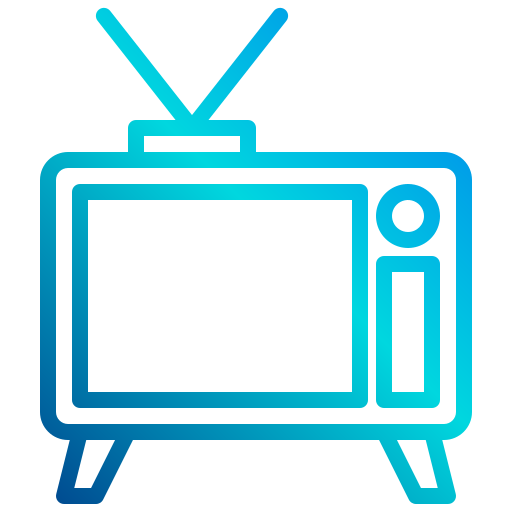 Television xnimrodx Lineal Gradient icon