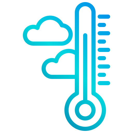 温度計 xnimrodx Lineal Gradient icon