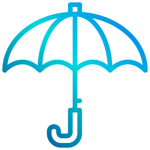 paraguas xnimrodx Lineal Gradient icono