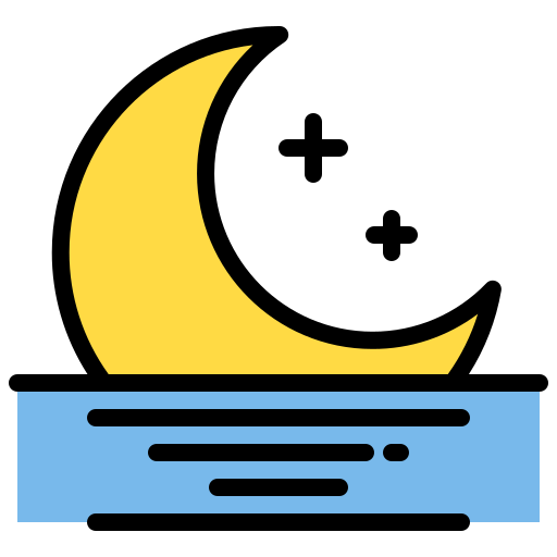luna xnimrodx Lineal Color icona