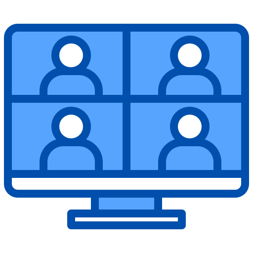 online-meeting xnimrodx Blue icon