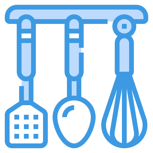 utensilios de cocina itim2101 Blue icono