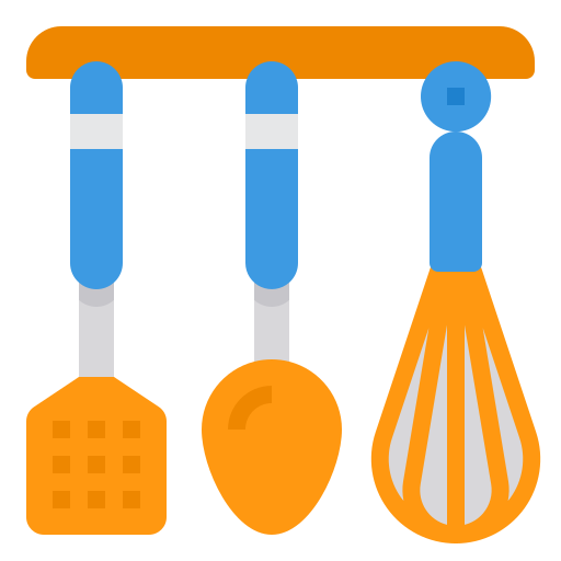 utensili da cucina itim2101 Flat icona